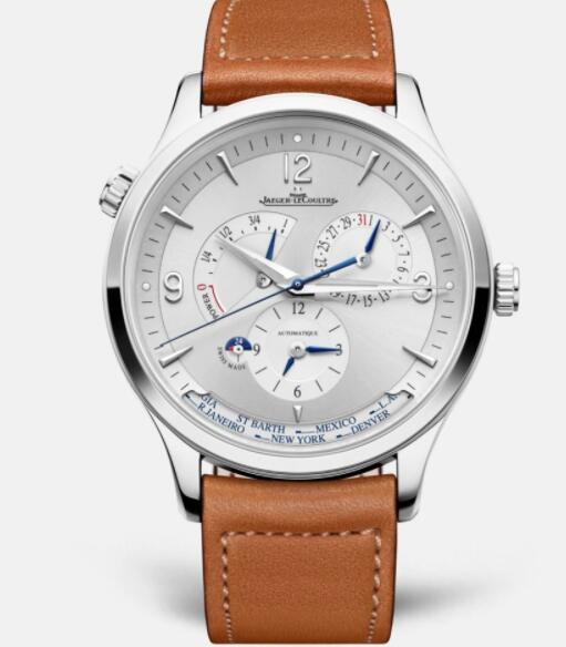 Replica Jaeger Lecoultre Master Control Geographic 4128420 Stainless Steel Men Watch Automatic self-winding (image for) Replica Jaeger Lecoultre Master Control Geographic 4128420 Stainless Steel Men Watch Automatic self-winding