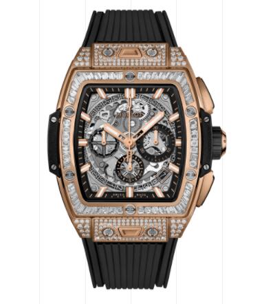 (image for) Hublot Spirit of Big Bang King Gold Jewellery 42 mm Replica Watch 642.OX.0180.RX.0904