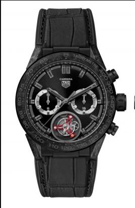 (image for) TAG Heuer Carrera Calibre Heuer 02T 45 Chronograph Tourbillon Espace Tag Heuer Omotesando Replica Watch CAR5A8AD.FC641