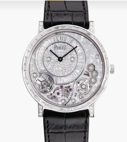 (image for) Replica Replica Piaget Altiplano White gold Diamond Ultra-thin mechanical Watch G0A41122