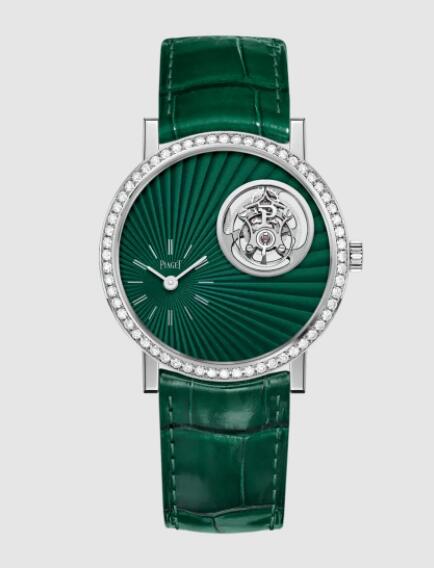 (image for) Replica Piaget G0A46952 White Gold Diamond Tourbillon Ultra-thin Watch