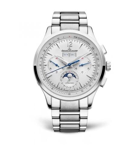 (image for) Jaeger-LeCoultre Master Control Chronograph Calendar Stainless Steel Silver BraceletReplica Watch Q413812J