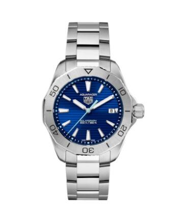 (image for) TAG Heuer Aquaracer Professional 200 Solargraph 40 Stainless Steel Blue Replica Watch WBP1113.BA0000